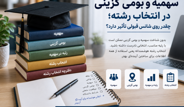 سهمیه و بومی گزینی در انتخاب رشته مرز مشاوره تحصیلی مشهد
